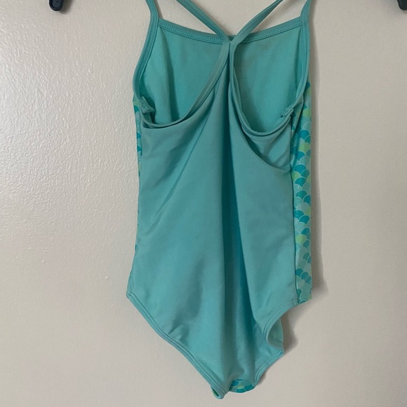 WONDER NATION - TEAL SWIMSUIT - Picture 2 of 5